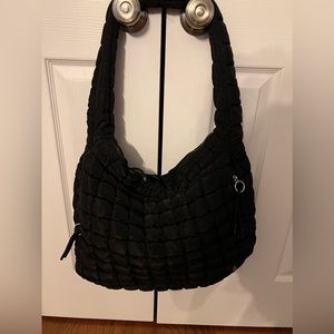 Free people carryall quilted bag
